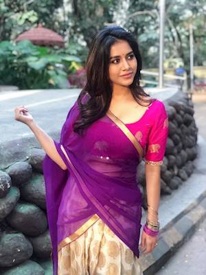 Nabha Natesh looking very gorgeous in saree